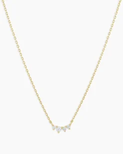 gorjana Diamond Cluster Necklace Fashion