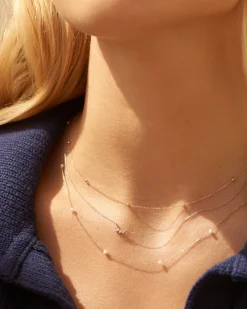 gorjana Diamond Cluster Necklace Fashion