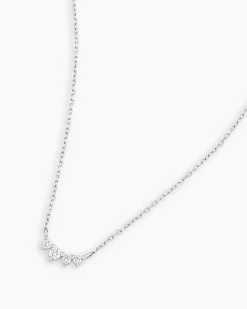 gorjana Diamond Cluster Necklace Fashion