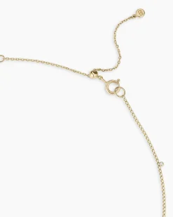 gorjana Diamond Dot Flutter Choker 14k Solid Gold Sale