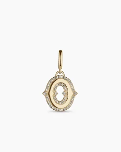 gorjana Diamond Era Alphabet Charm 14k Solid Gold Discount