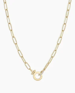 gorjana Diamond Parker Necklace 14k Solid Gold Best