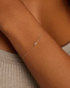 gorjana Diamond Pavé Alphabet Bracelet Fashion