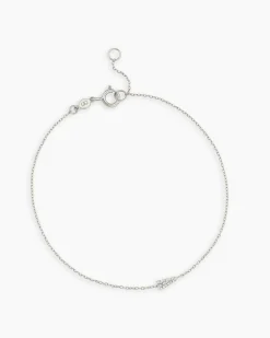 gorjana Diamond Pavé Alphabet Bracelet Fashion