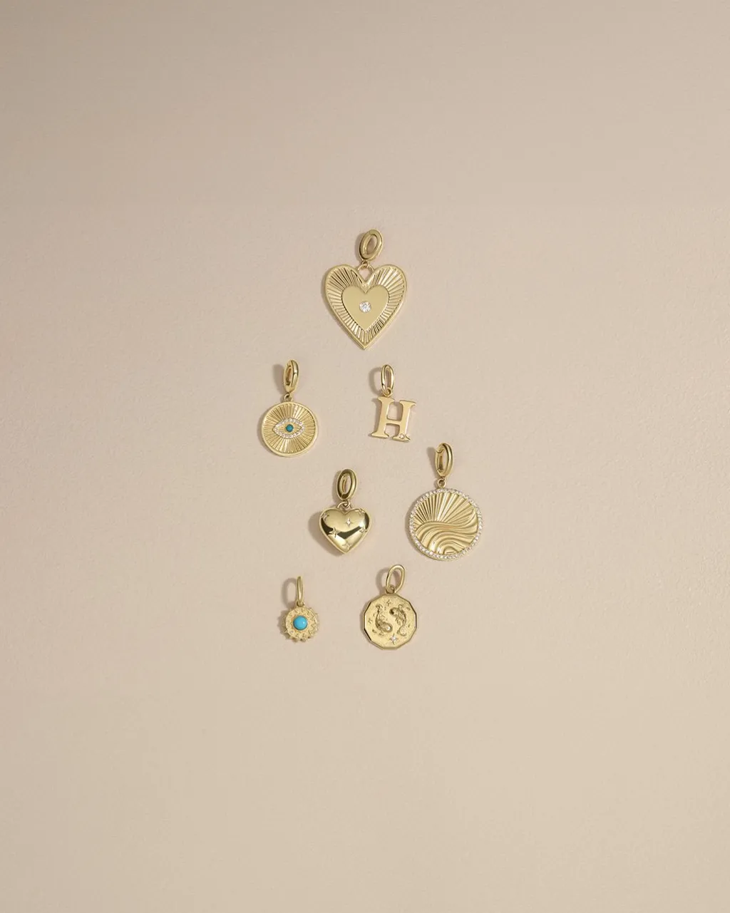 gorjana Diamond Vintage Alphabet Charm Sale