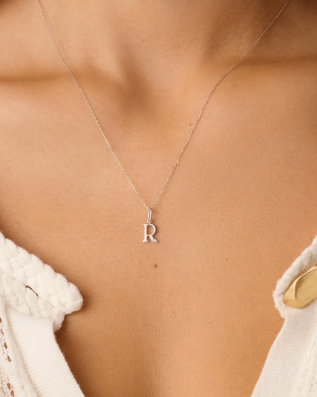 gorjana Diamond Vintage Alphabet Charm Sale