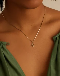 gorjana Diamond Vintage Alphabet Charm Sale