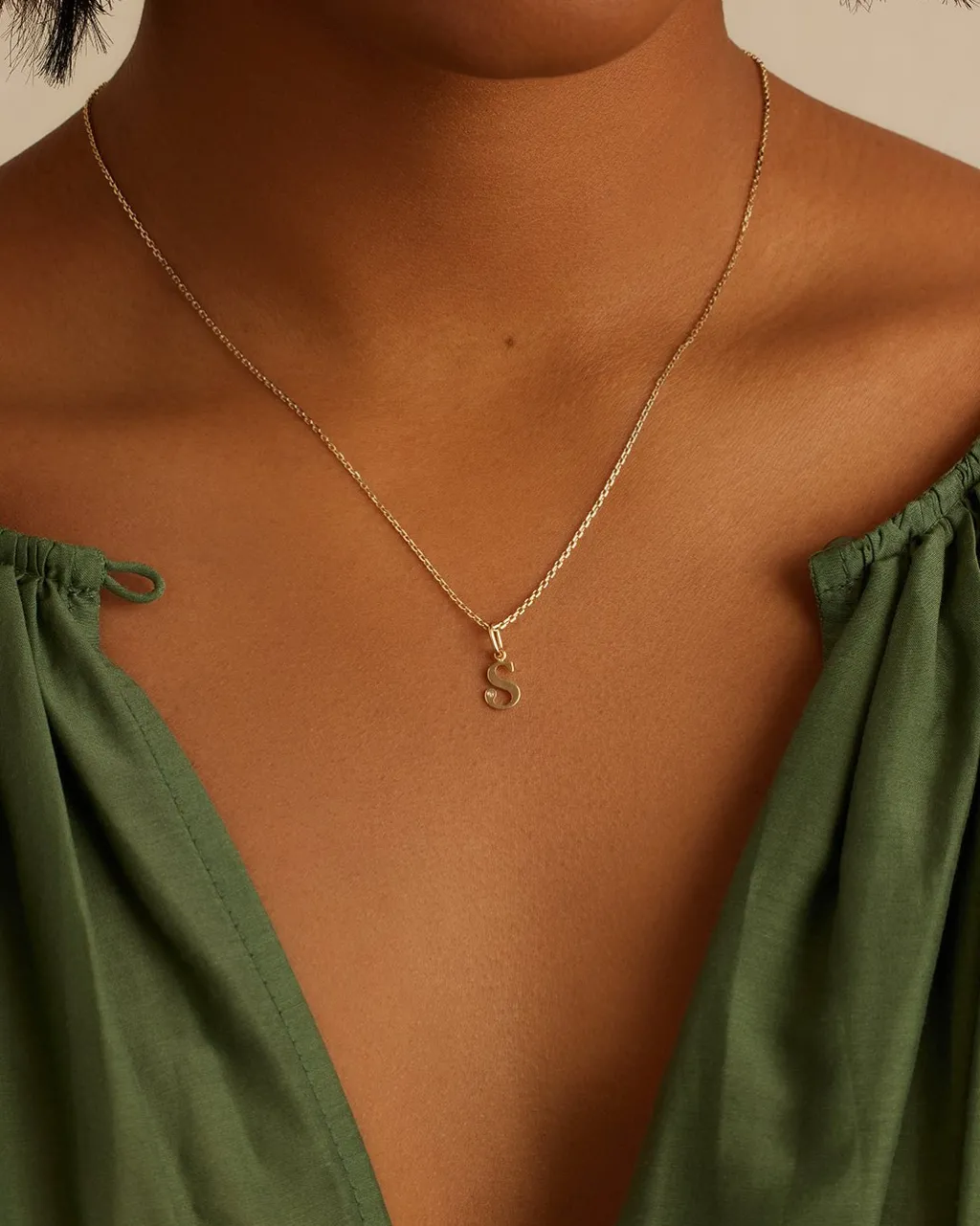 gorjana Diamond Vintage Alphabet Charm Sale