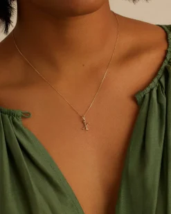 gorjana Diamond Vintage Alphabet Charm Sale