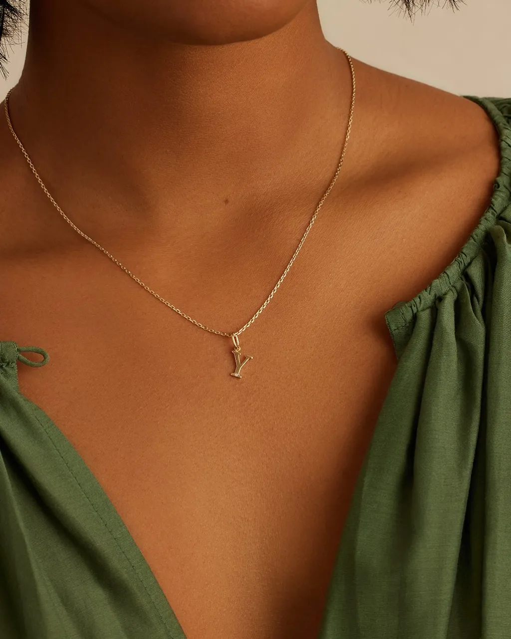 gorjana Diamond Vintage Alphabet Charm Sale