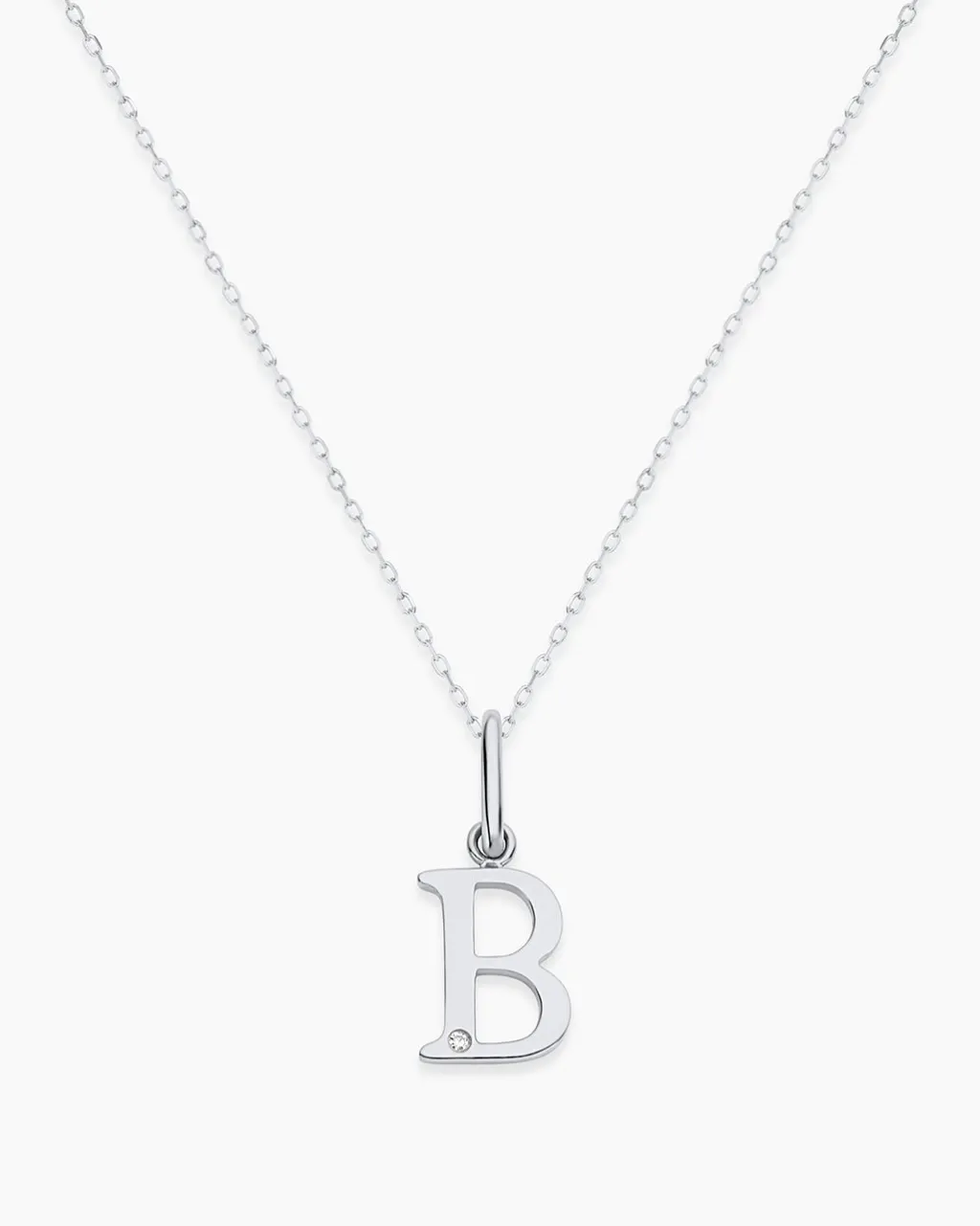 gorjana Diamond Vintage Alphabet Charm Necklace Best