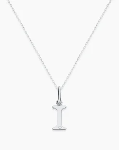 gorjana Diamond Vintage Alphabet Charm Necklace Best
