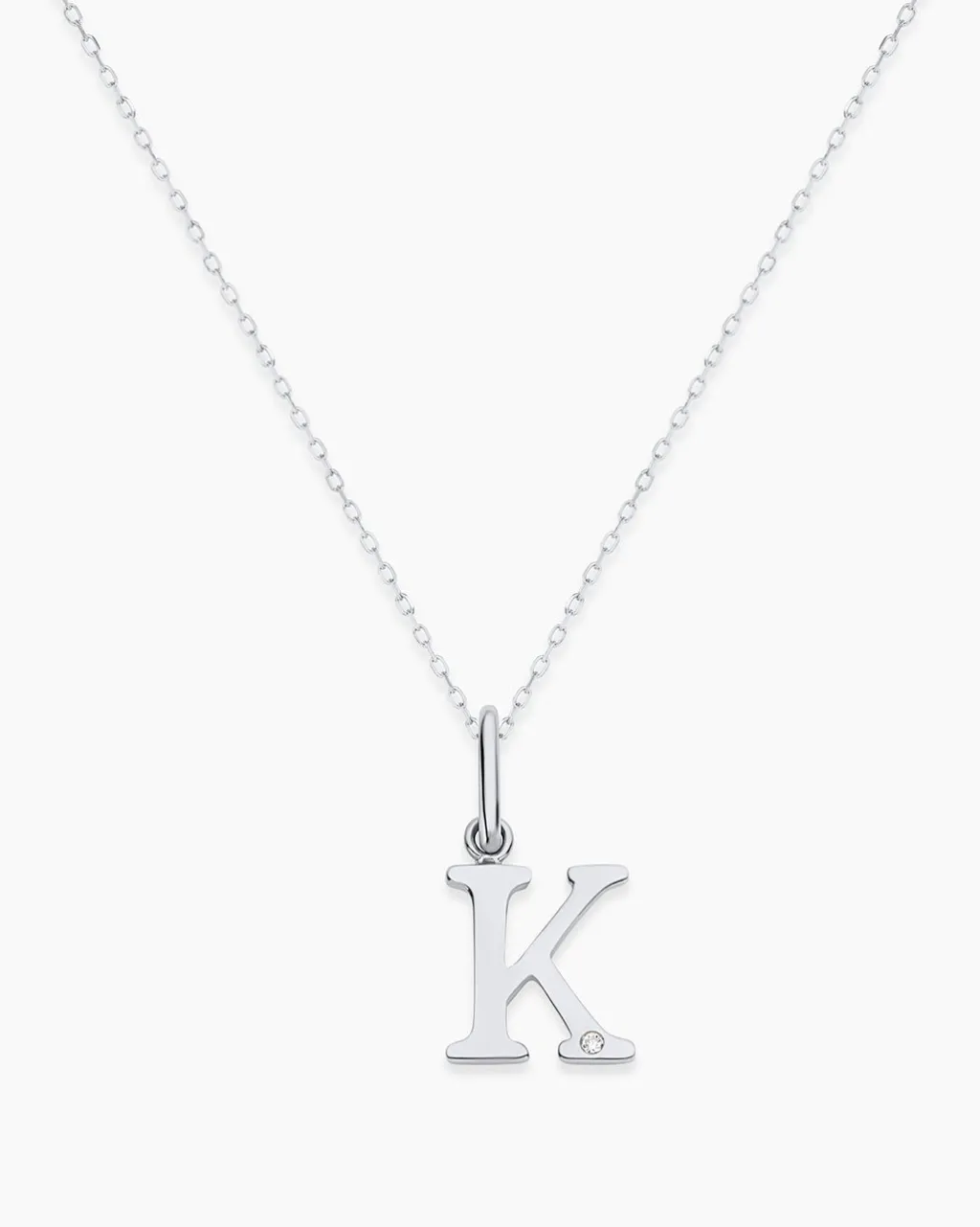 gorjana Diamond Vintage Alphabet Charm Necklace Best