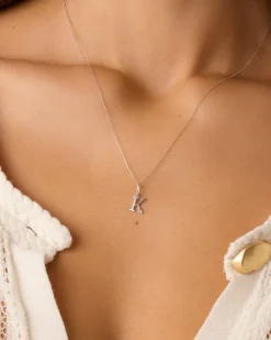 gorjana Diamond Vintage Alphabet Charm Necklace Best