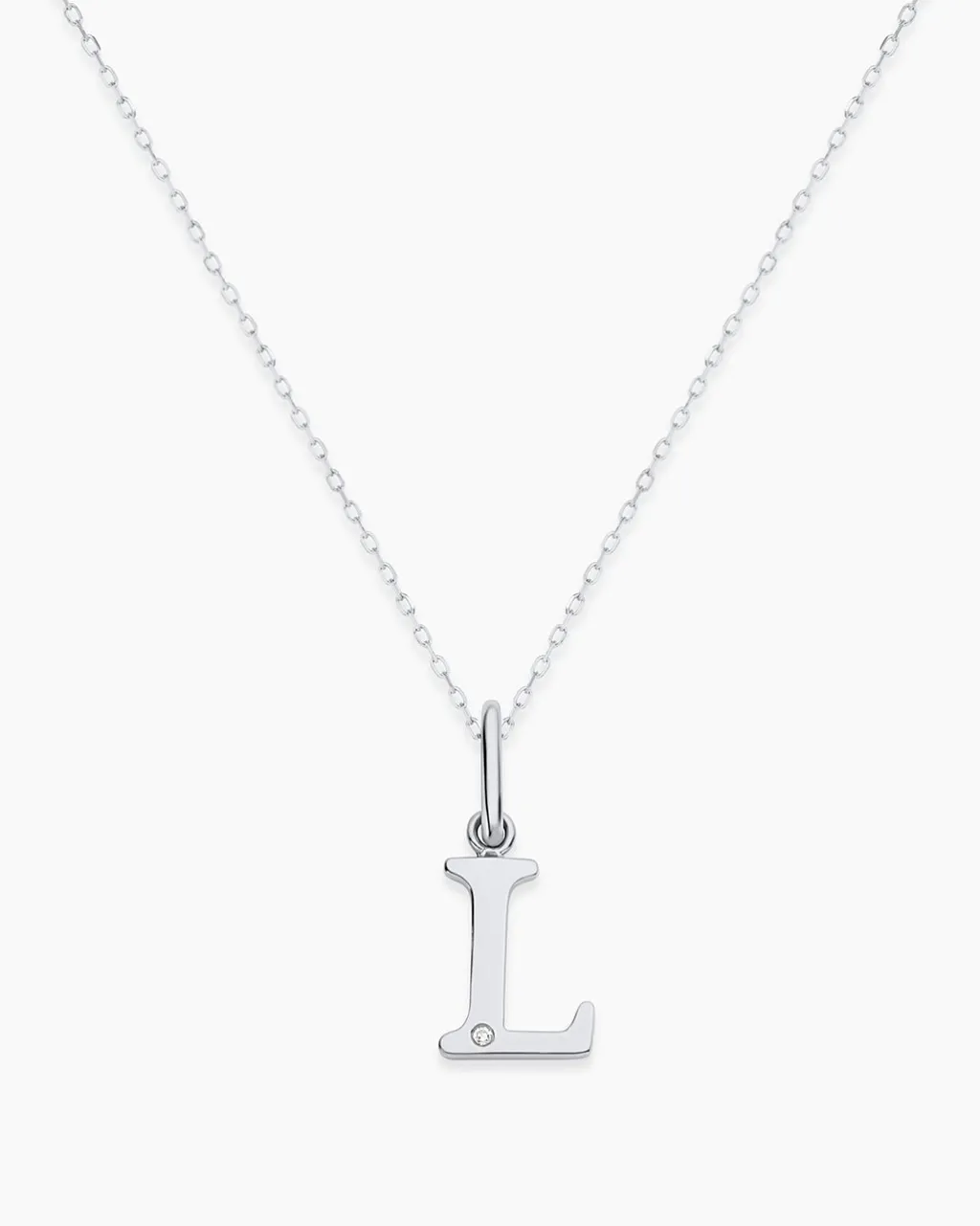 gorjana Diamond Vintage Alphabet Charm Necklace Best