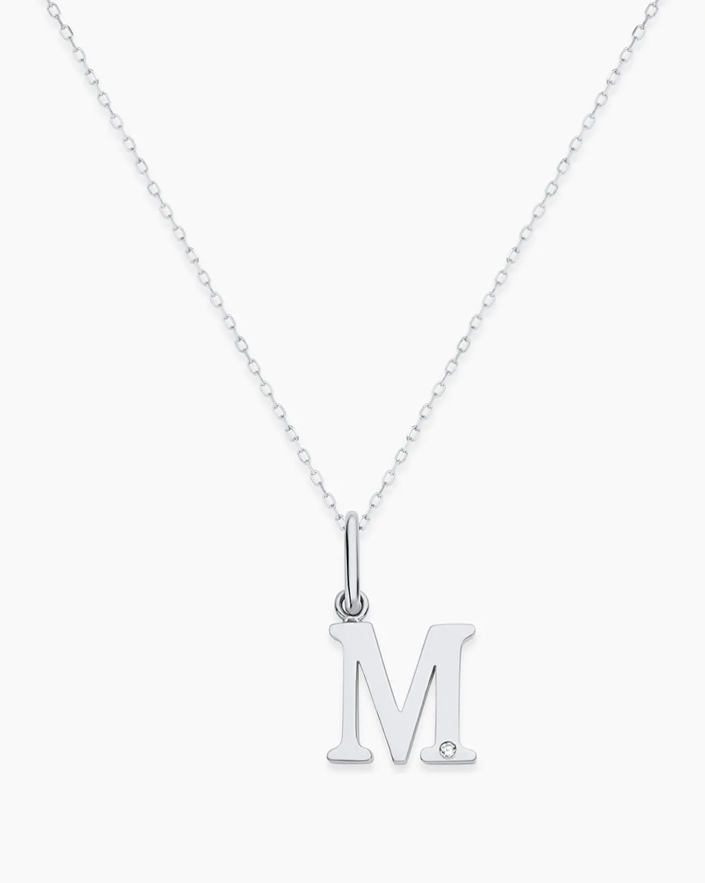 gorjana Diamond Vintage Alphabet Charm Necklace Best