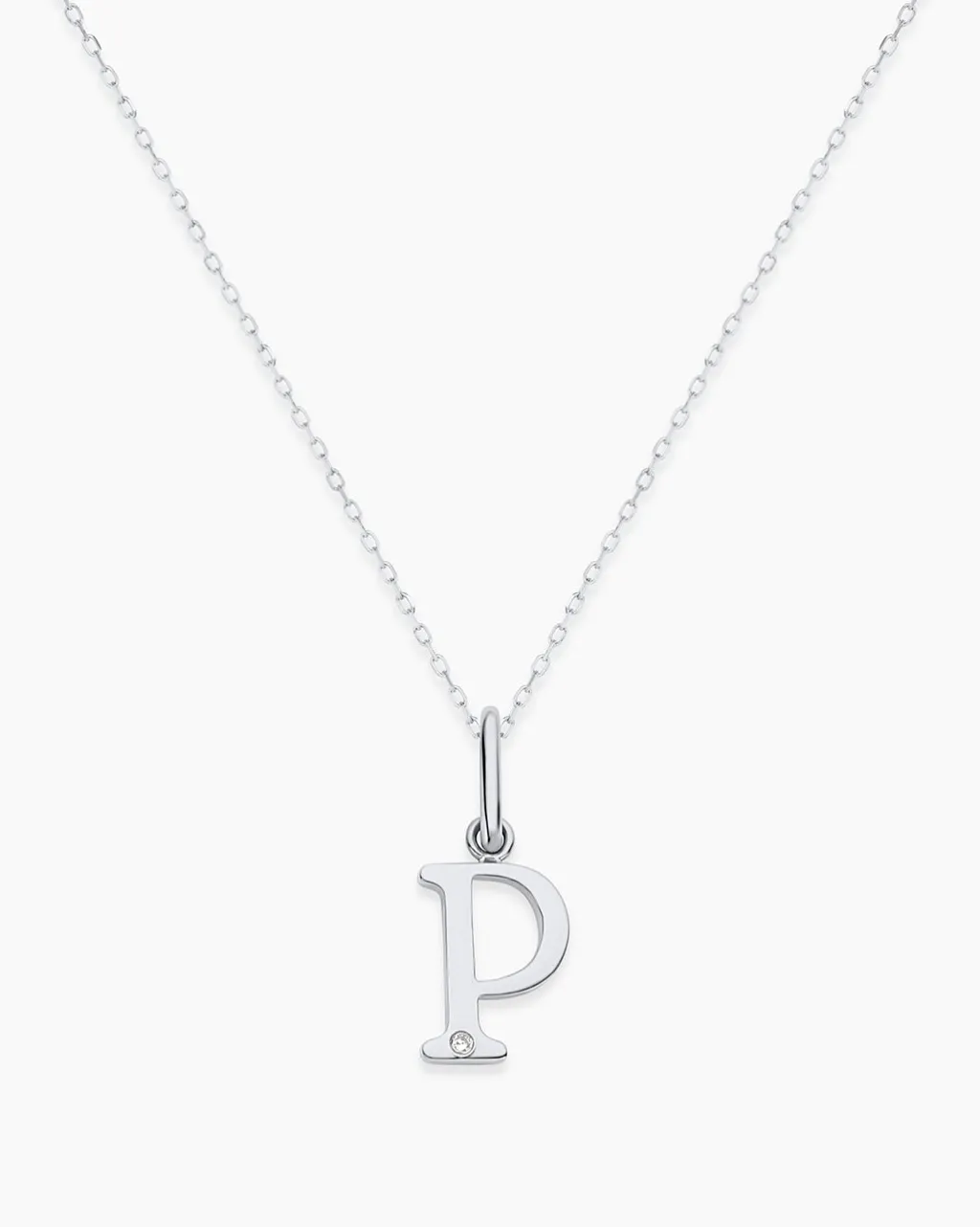 gorjana Diamond Vintage Alphabet Charm Necklace Best