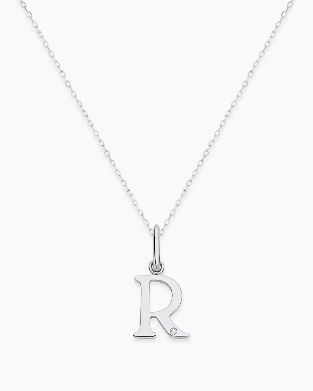 gorjana Diamond Vintage Alphabet Charm Necklace Best