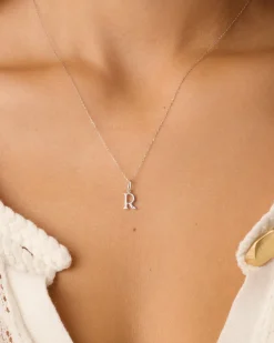 gorjana Diamond Vintage Alphabet Charm Necklace Best