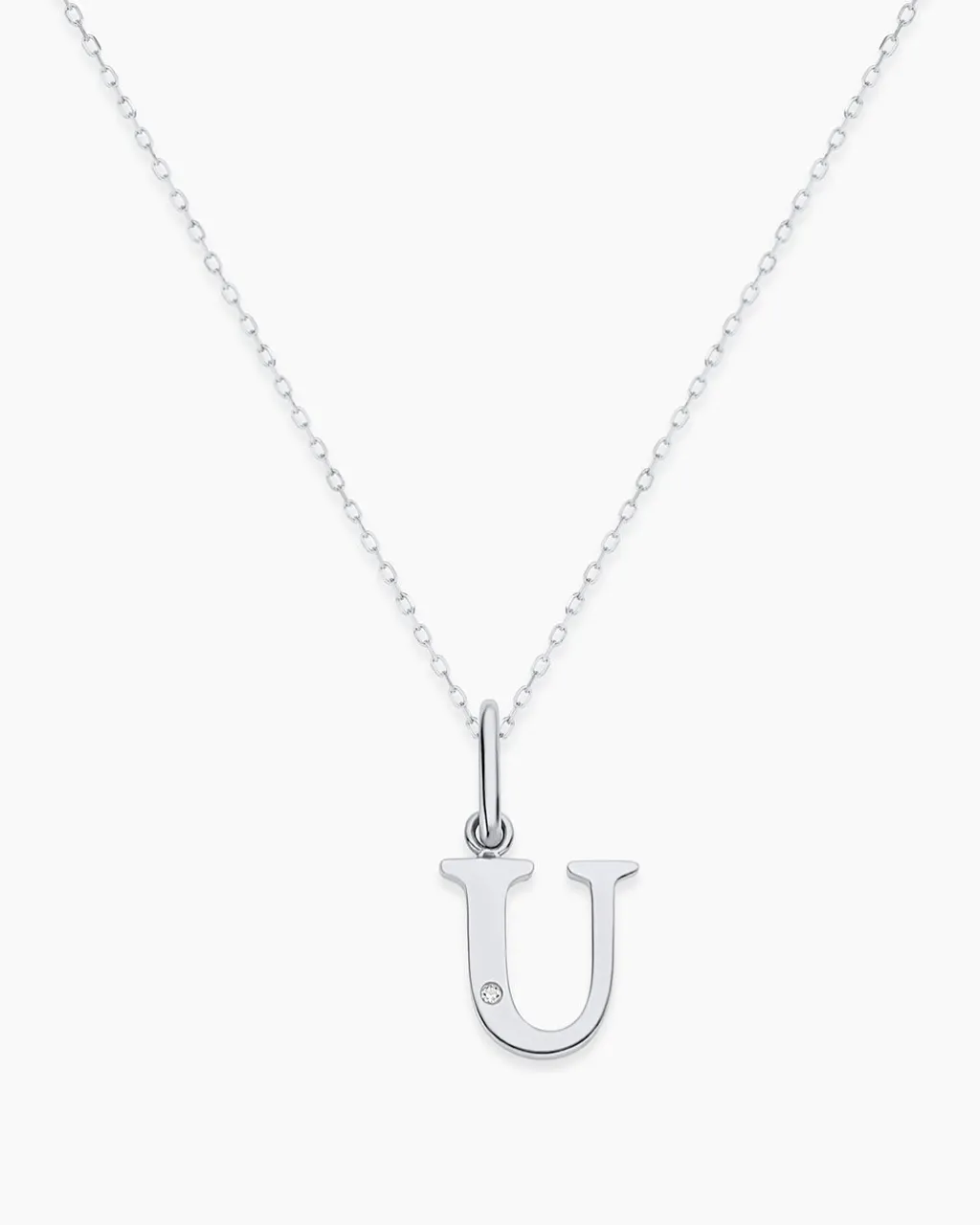 gorjana Diamond Vintage Alphabet Charm Necklace Best