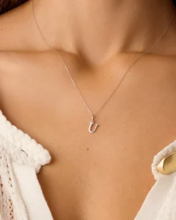 gorjana Diamond Vintage Alphabet Charm Necklace Best