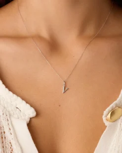 gorjana Diamond Vintage Alphabet Charm Necklace Best