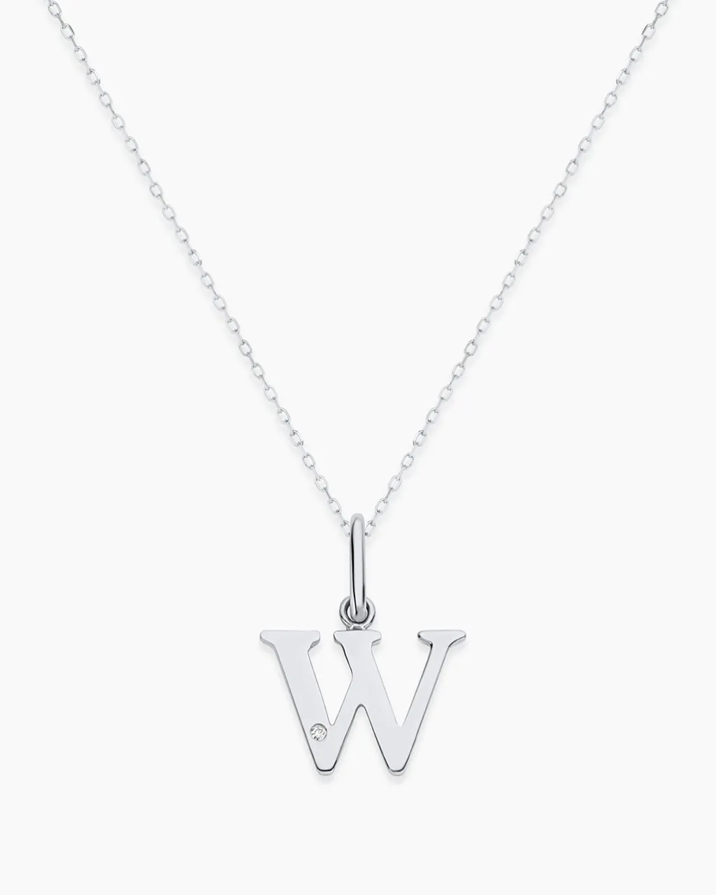 gorjana Diamond Vintage Alphabet Charm Necklace Best