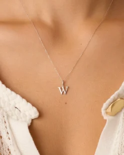 gorjana Diamond Vintage Alphabet Charm Necklace Best
