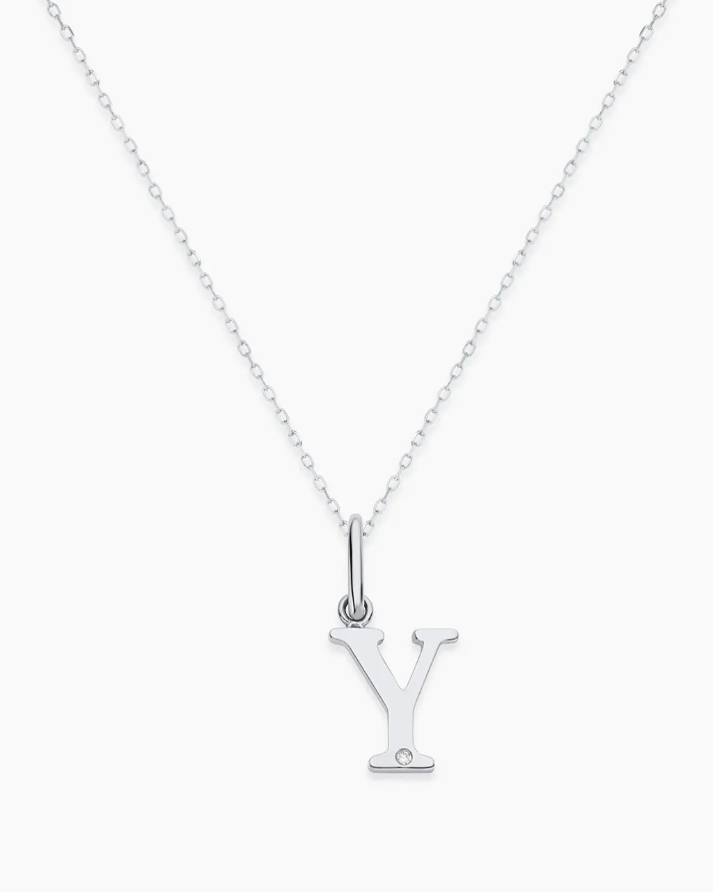 gorjana Diamond Vintage Alphabet Charm Necklace Best