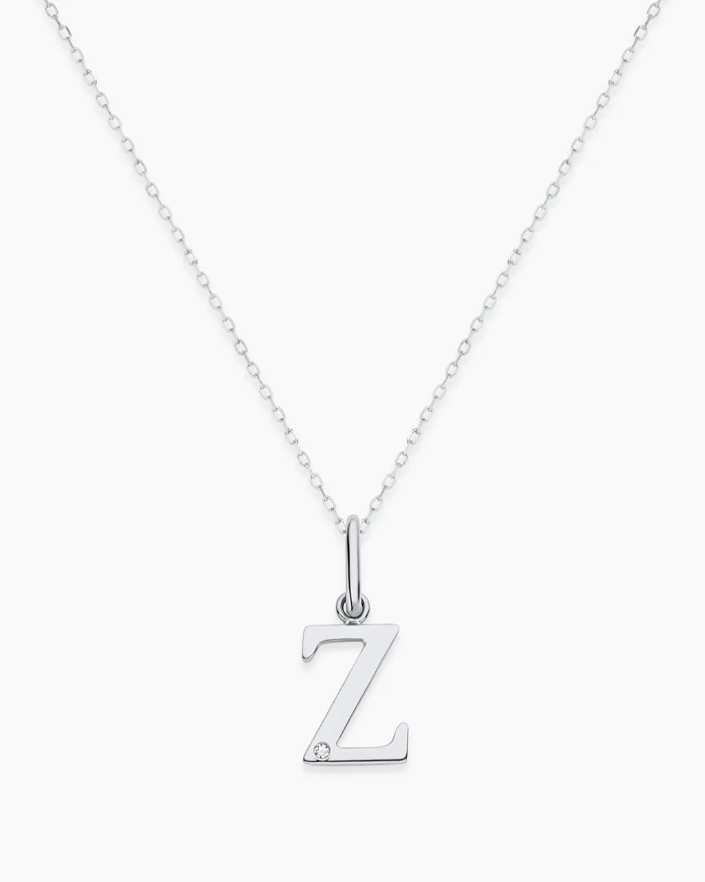gorjana Diamond Vintage Alphabet Charm Necklace Best