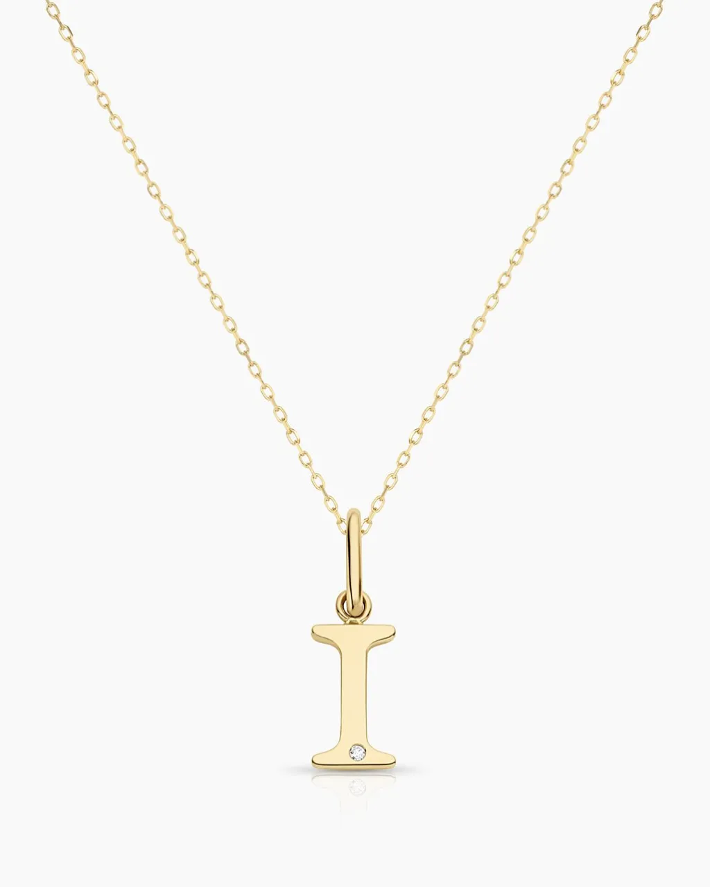 gorjana Diamond Vintage Alphabet Charm Necklace Best