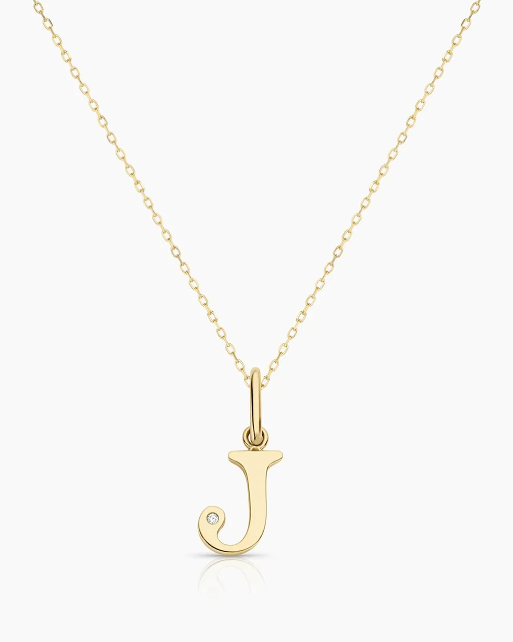 gorjana Diamond Vintage Alphabet Charm Necklace Best