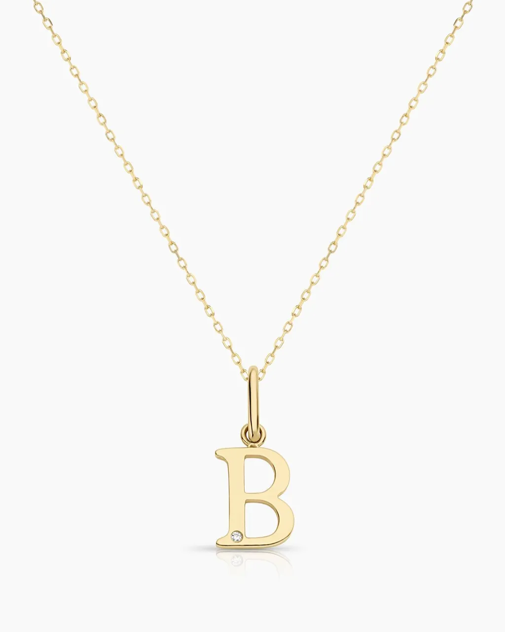 gorjana Diamond Vintage Alphabet Charm Necklace Best