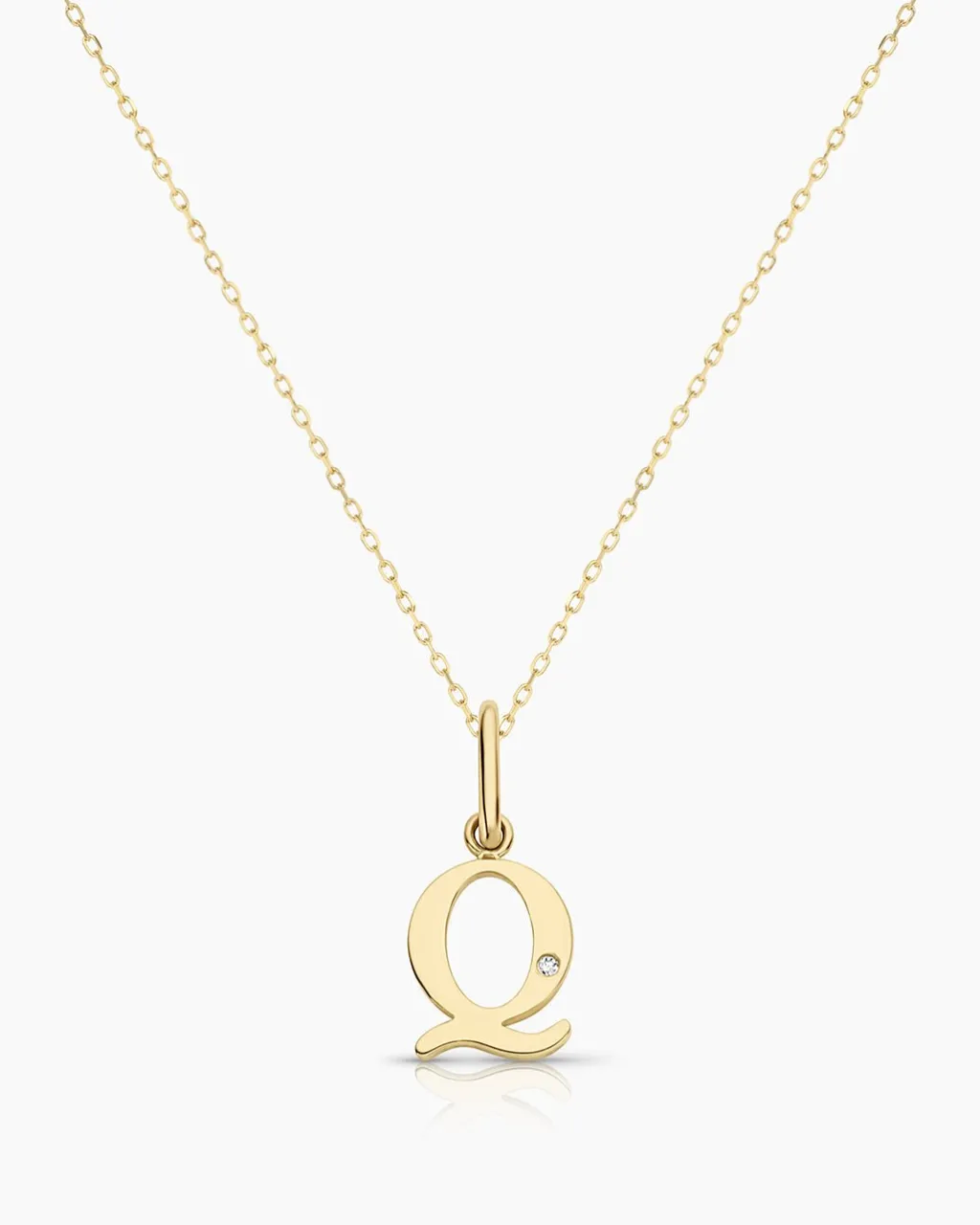 gorjana Diamond Vintage Alphabet Charm Necklace Best