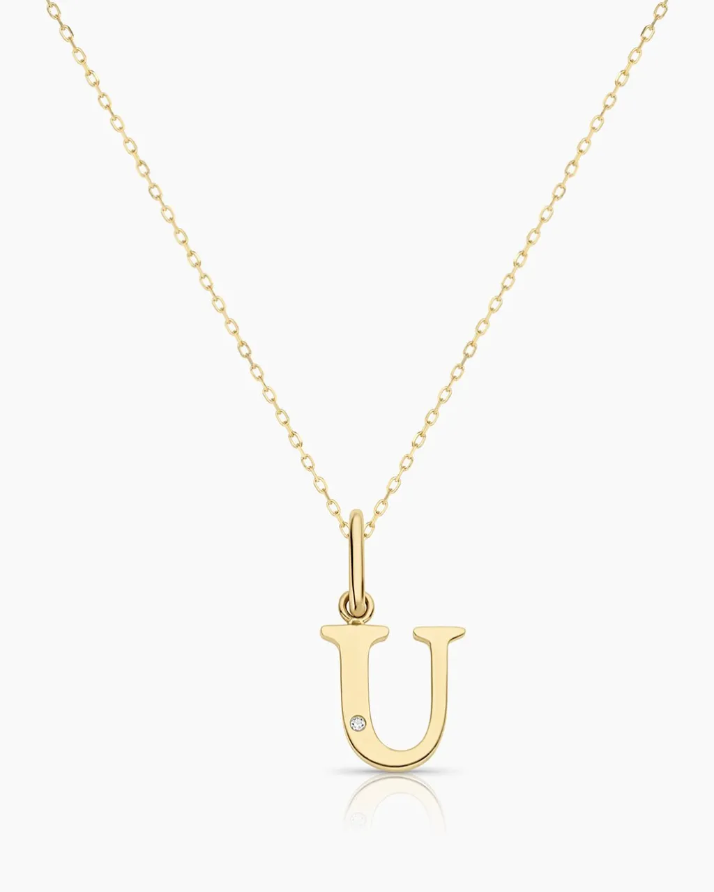 gorjana Diamond Vintage Alphabet Charm Necklace Best