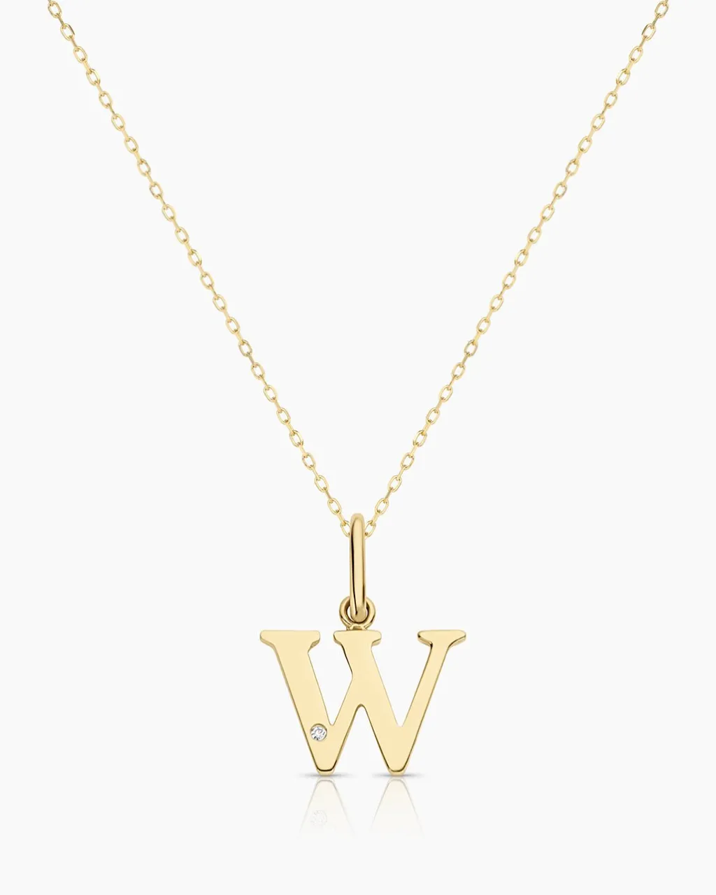gorjana Diamond Vintage Alphabet Charm Necklace Best