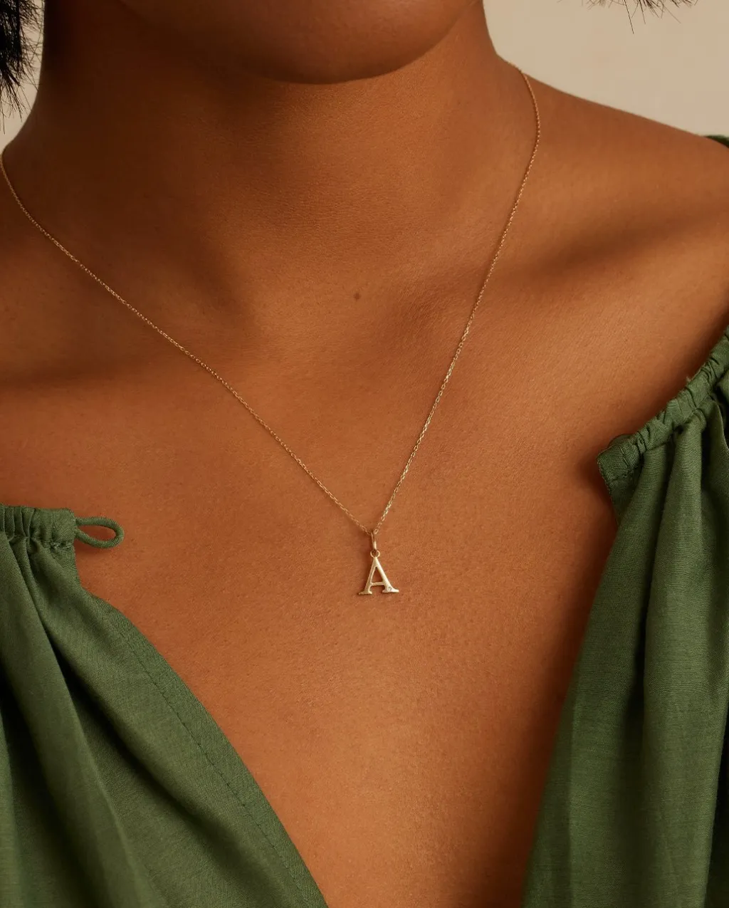 gorjana Diamond Vintage Alphabet Charm Necklace Best