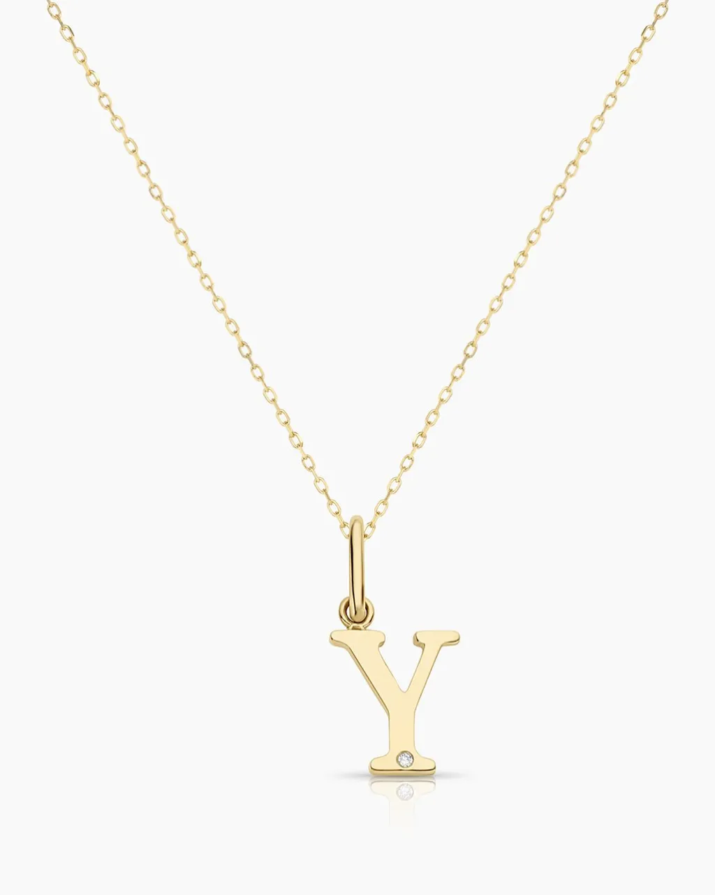 gorjana Diamond Vintage Alphabet Charm Necklace Best