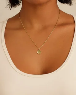 gorjana Double Paw Necklace 18k Gold Plated Sale