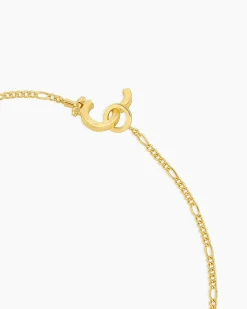 gorjana Enzo Chain Necklace 18k Gold Plated Clearance