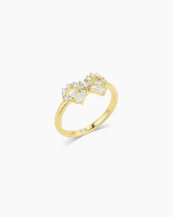 gorjana Fancy Bow Ring 18k Gold Plated Discount