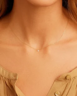 gorjana Floating Diamond Necklace Fashion