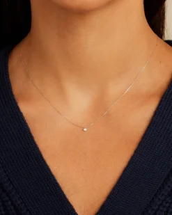 gorjana Floating Diamond Necklace Fashion