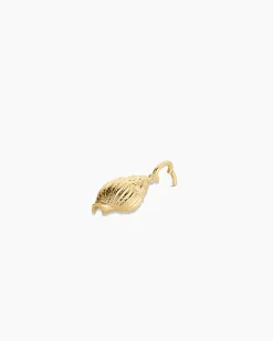 gorjana Gold Tulip Shell Parker Charm 18k Gold Plated Discount