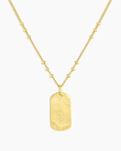gorjana Griffin Dog Tag Necklace Best