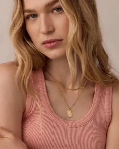 gorjana Griffin Dog Tag Necklace Best