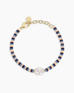 gorjana Harbor Pearl Bracelet 18k Gold Plated Best