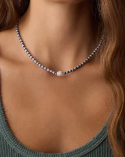 gorjana Harbor Pearl Necklace 18k Gold Plated Best