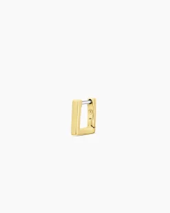 gorjana Harper Single Huggie 18k Gold Plated Discount