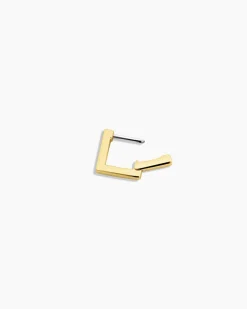 gorjana Harper Single Huggie 18k Gold Plated Discount